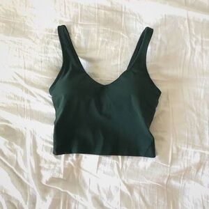 lululemon athletica rainforest Green align Tank sz2